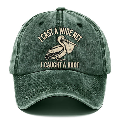 Pelican Wide Net No Worm Club Classic Cap – Forest Mist
