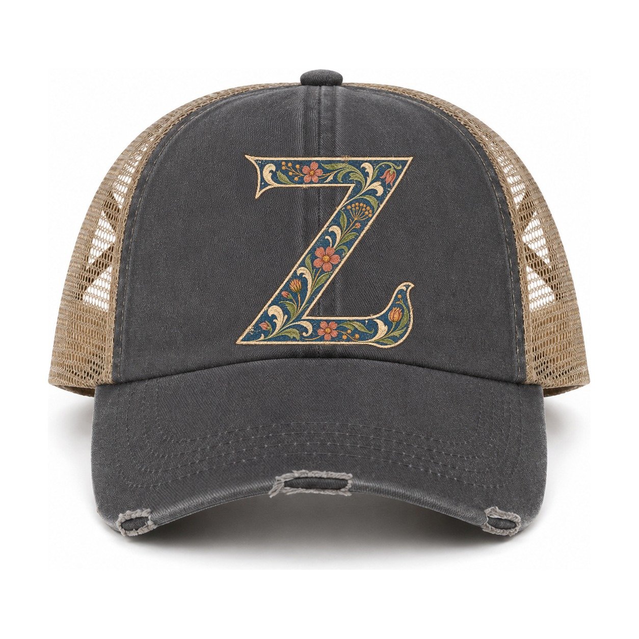 Charcoal-Khaki — front view