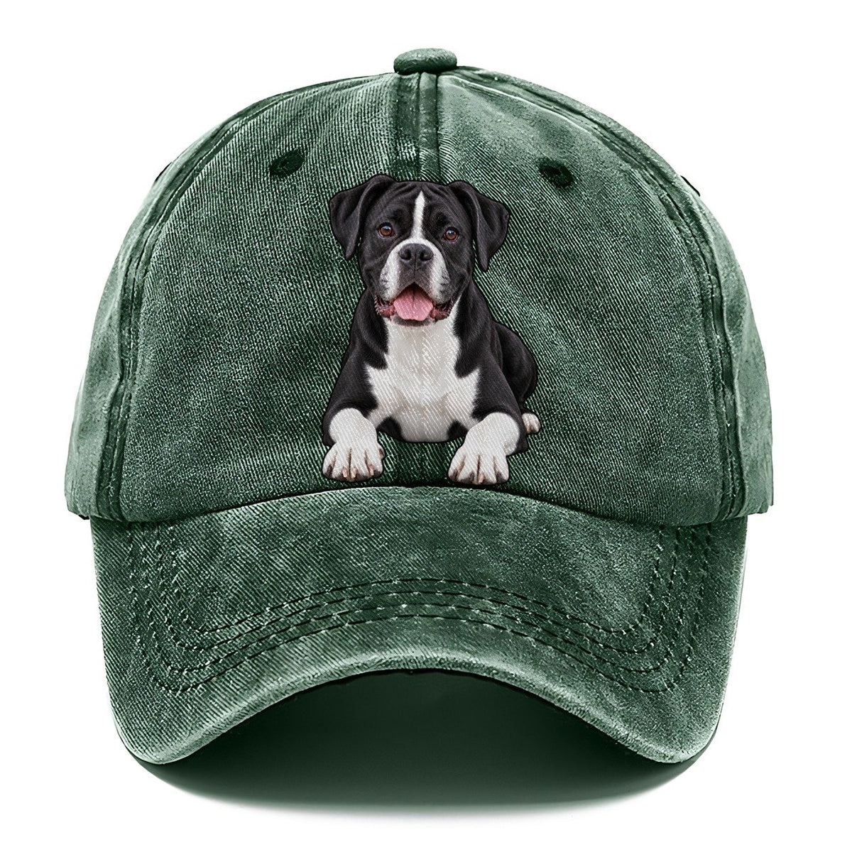 Black And White Boxer Classic Cap – Forest Mist