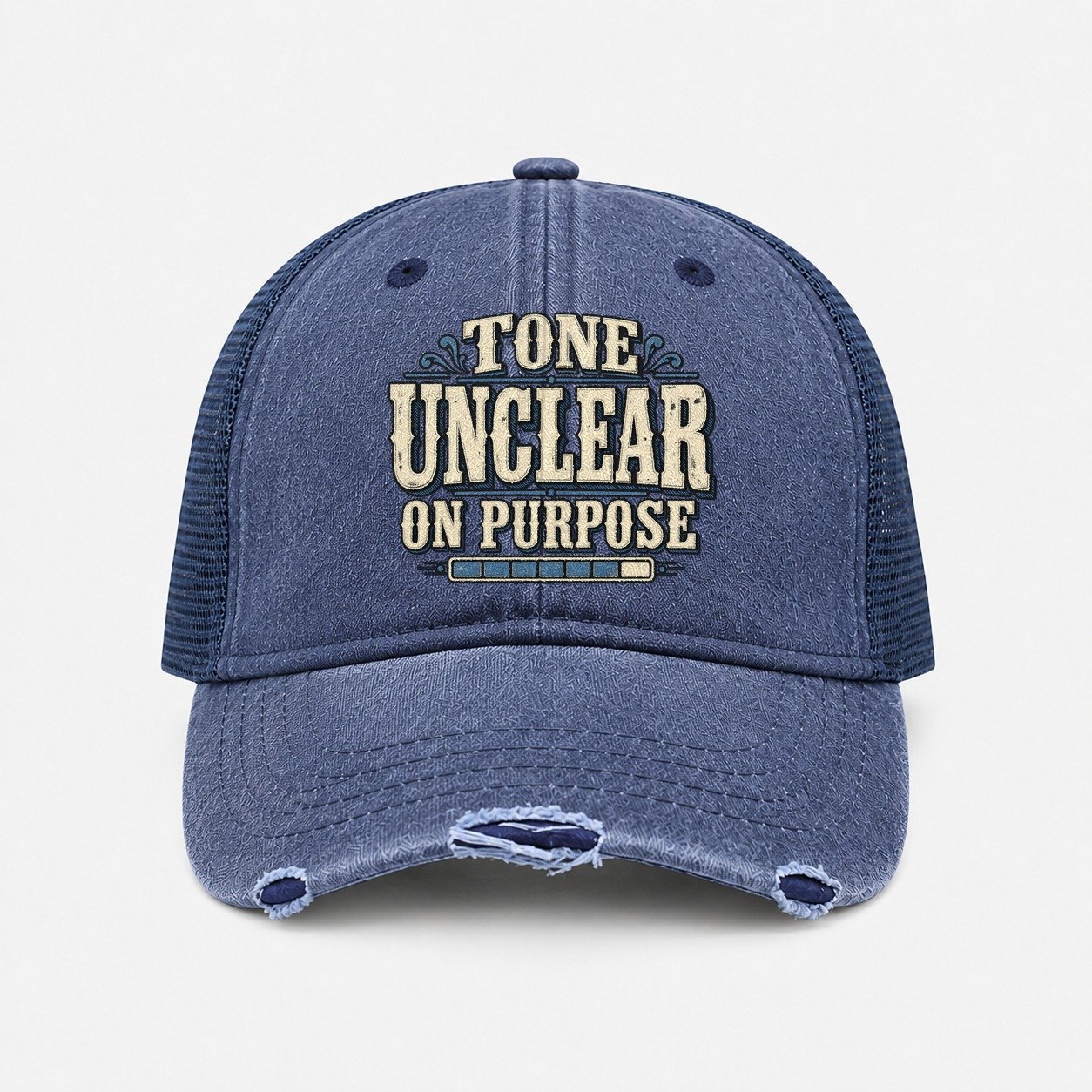 Navy — front view
