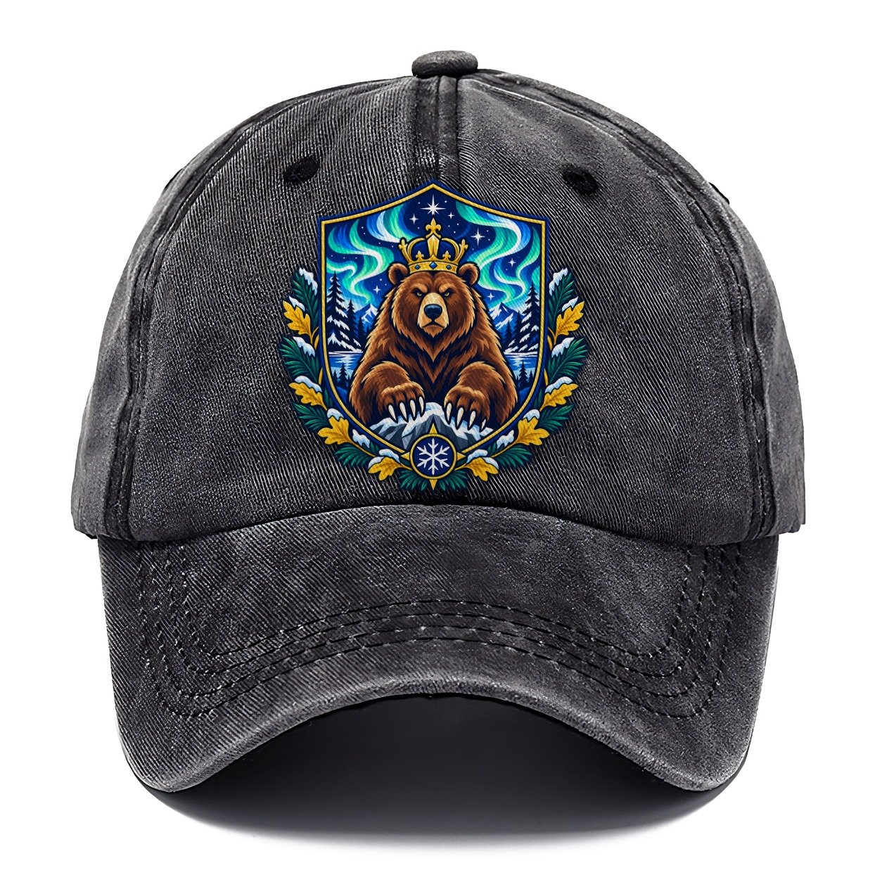Finland Heraldic Crest Country Logos Classic Cap – Graphite