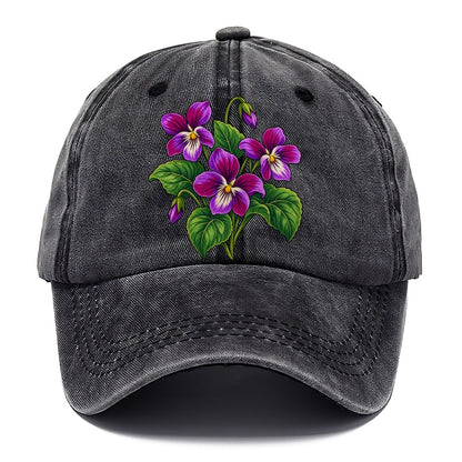 New Brunswick Purple Violet Canada Cultural Icons Classic Cap – Graphite