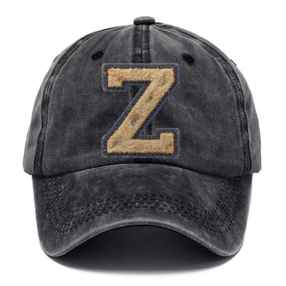 Varsity Chenille Z Monogram Classic Cap – Graphite