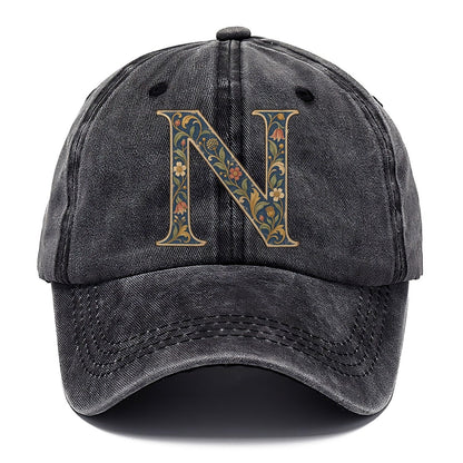 Wildflower N Monogram Classic Cap – Graphite