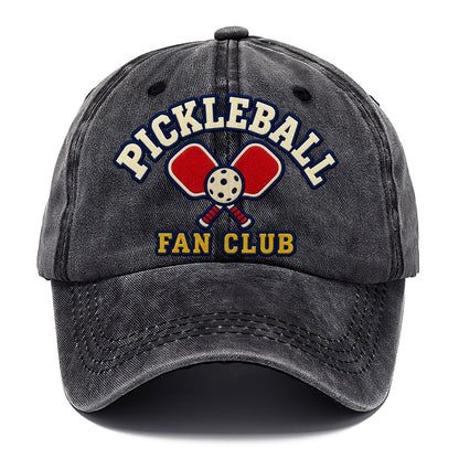 Pickleball Fan Club Classic Cap – Graphite