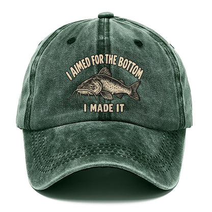 Catfish Aimed Bottom No Worm Club Classic Cap – Forest Mist