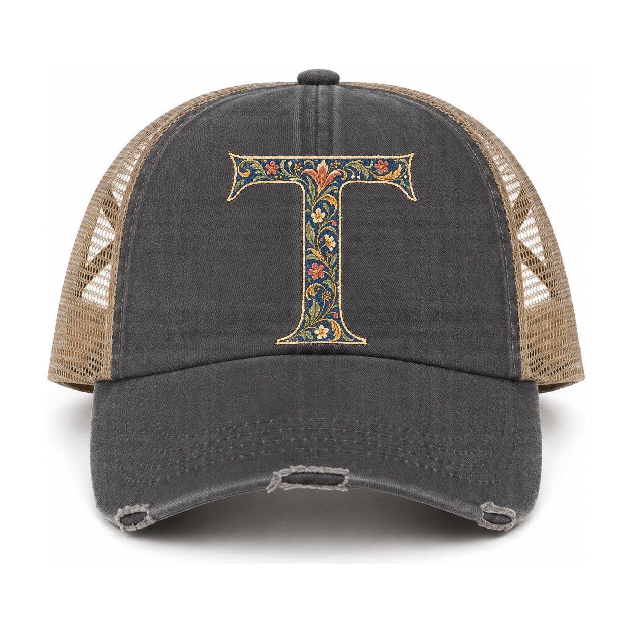 Charcoal-Khaki — front view