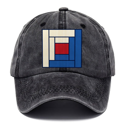 Log Cabin Block Study Sewing And Quilting Classic Cap – Graphite