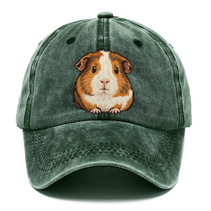 Guinea Pig Cream Blaze Small Pet Logos Classic Cap – Forest Mist