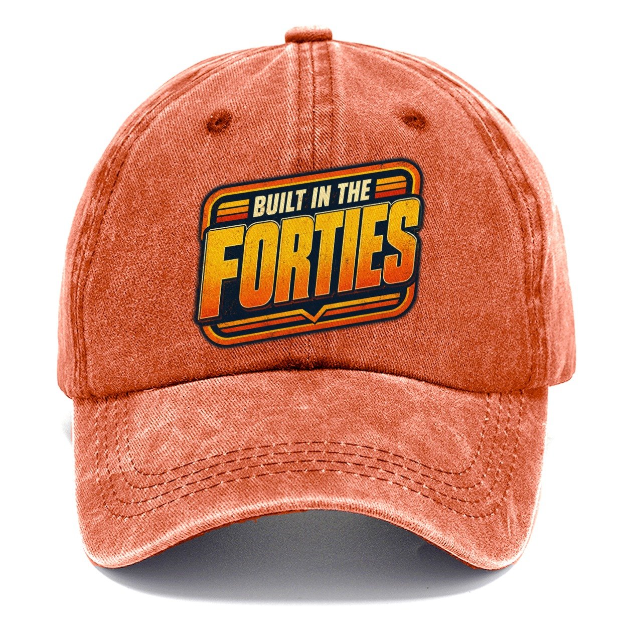Built In The Forties Classic Cap – Terracotta Clay