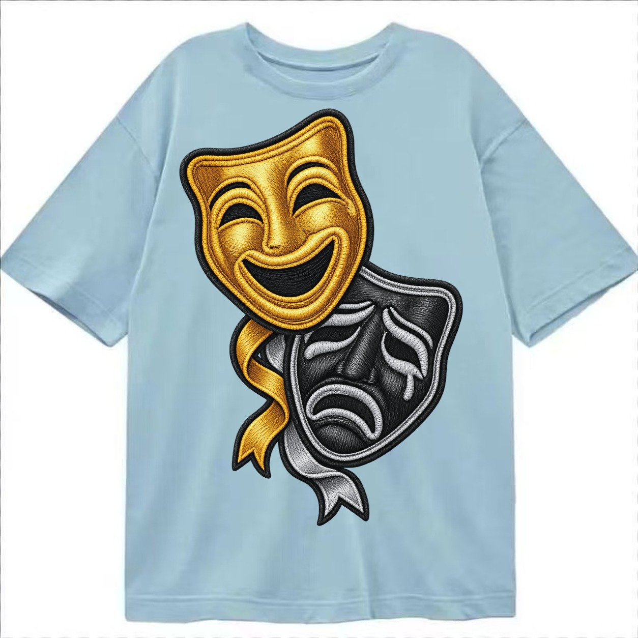 Broadway Masks Classic T-shirt – Light Blue