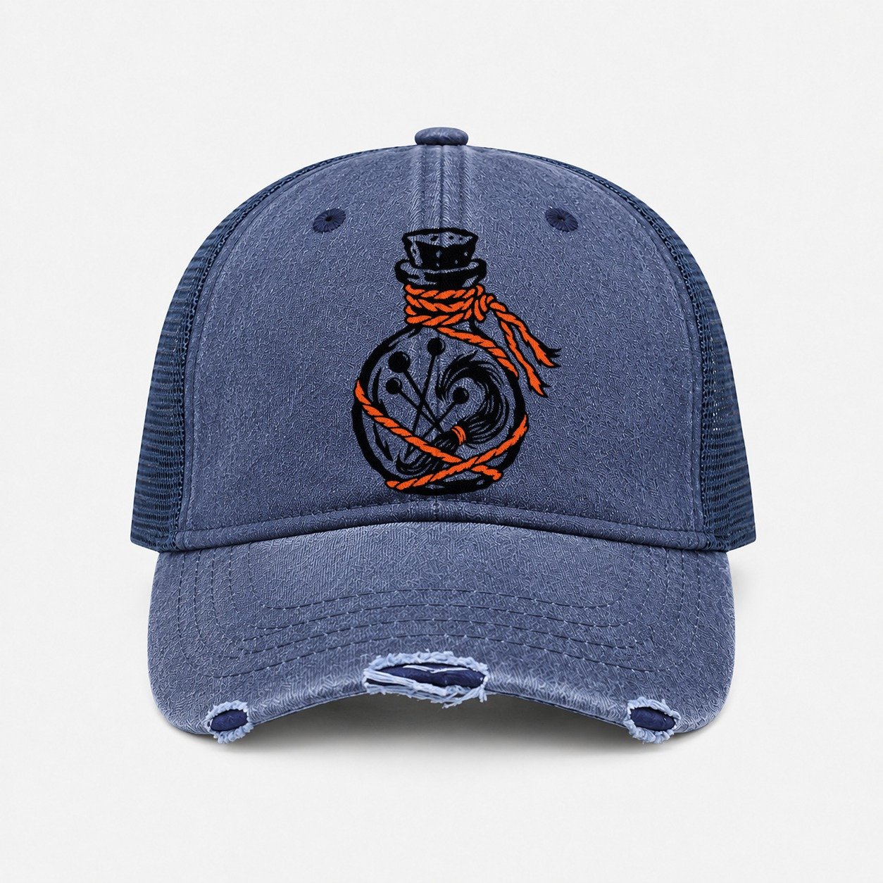 Navy — front view