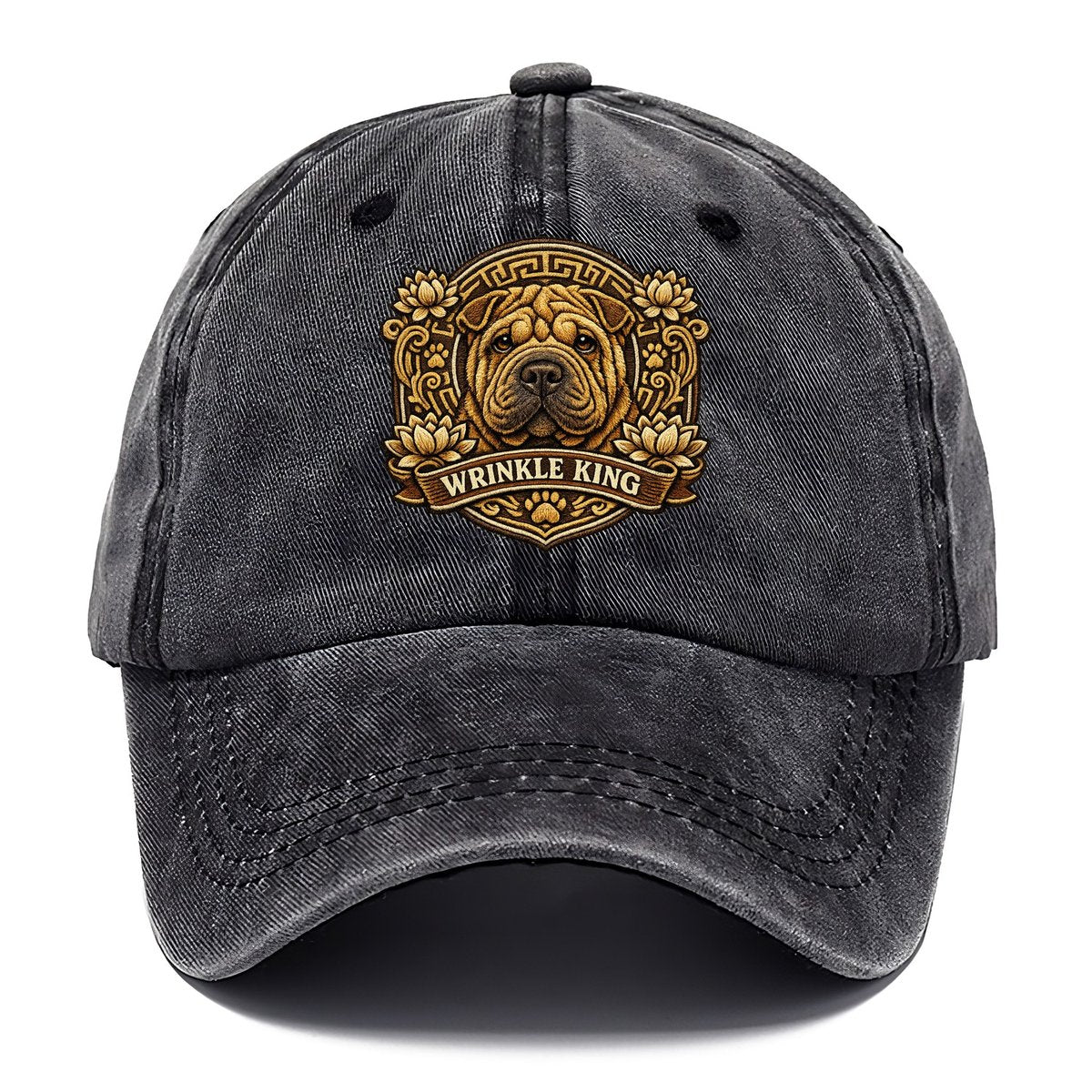 Inked Shar Pei Classic Cap – Graphite