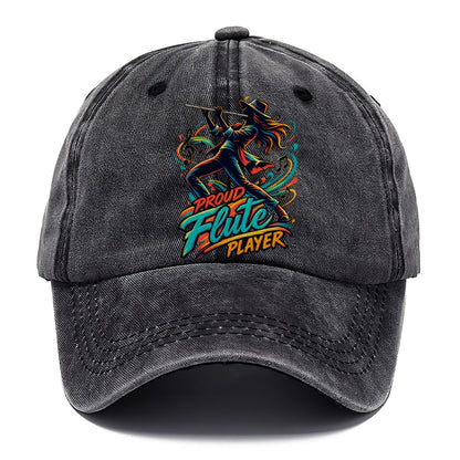 Proud Flute Player Music Instruments Classic Cap – Graphite