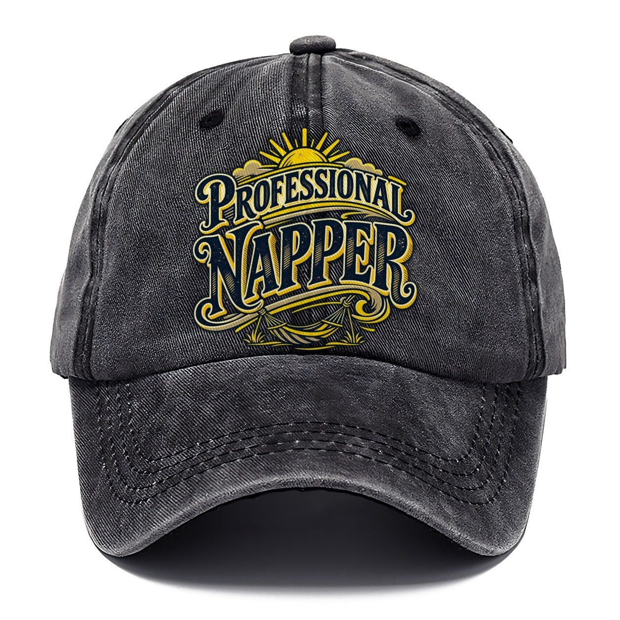 Professional Napper Retired Living Classic Cap – Graphite