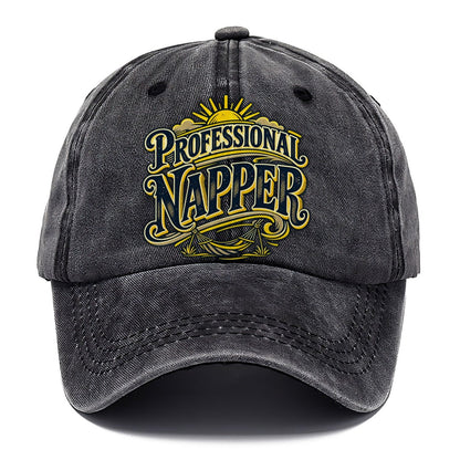 Professional Napper Retired Living Classic Cap – Graphite