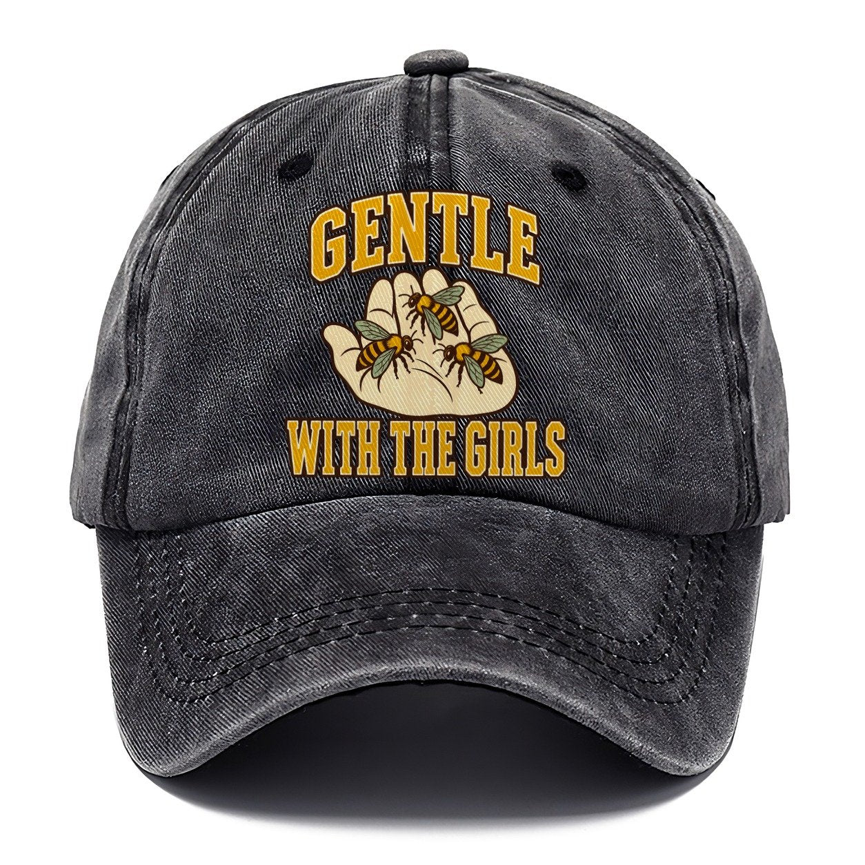 Gentle With The Girls Beekeeping Classic Cap – Graphite