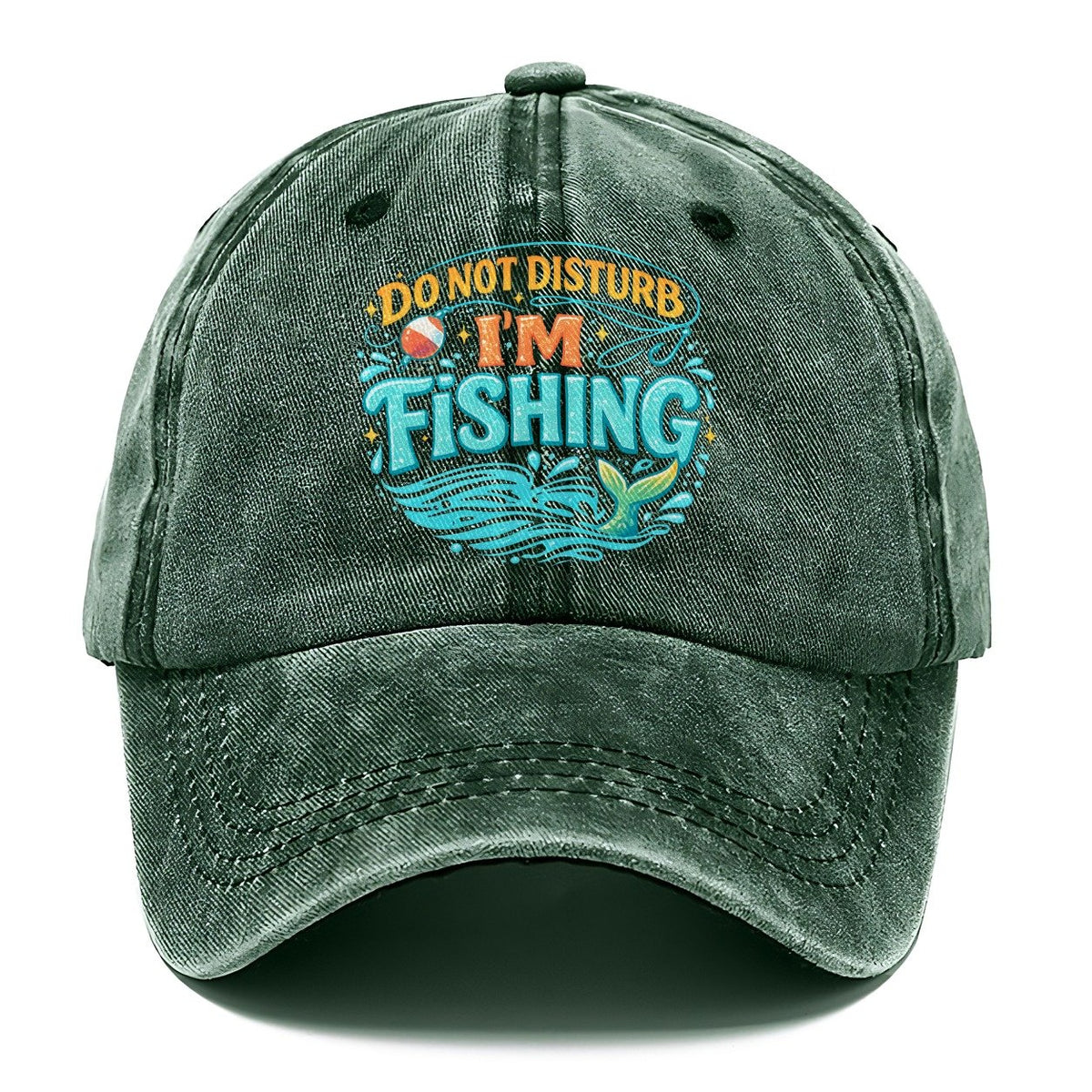 Fishing Is My Retirement Plan Classic Cap – Forest Mist