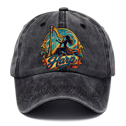 Harp Crest Music Instruments Classic Cap – Graphite