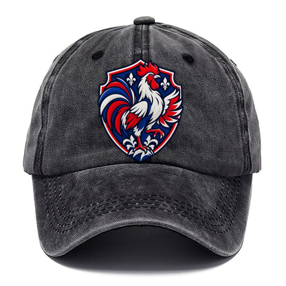 France Minimal Emblem Country Logos Classic Cap – Graphite