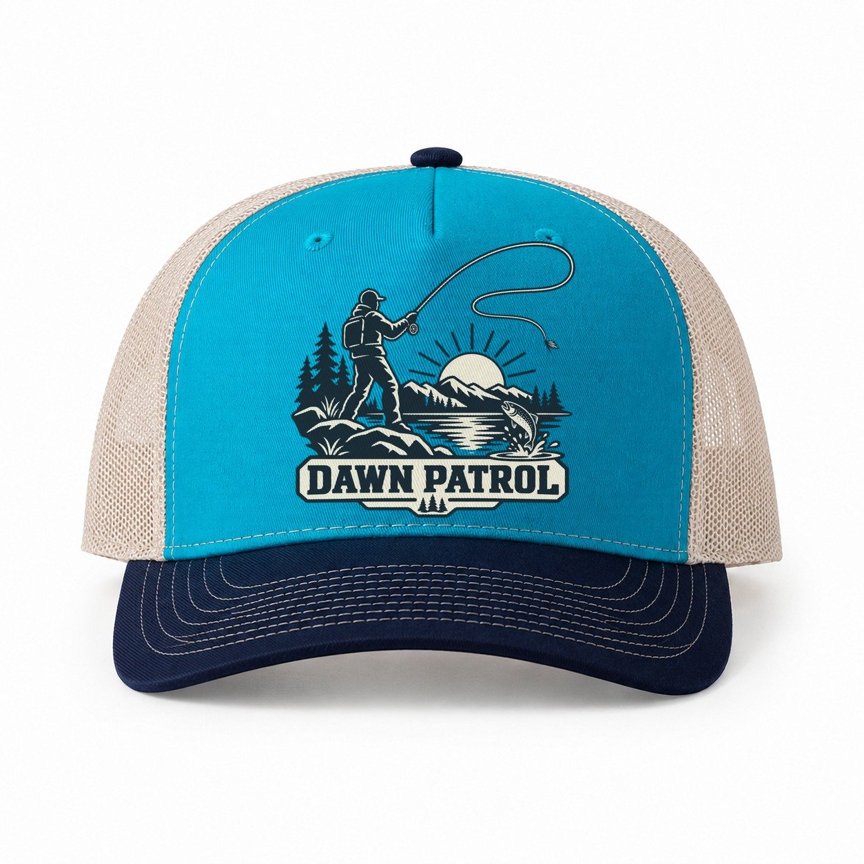 Teal-Navy — front view