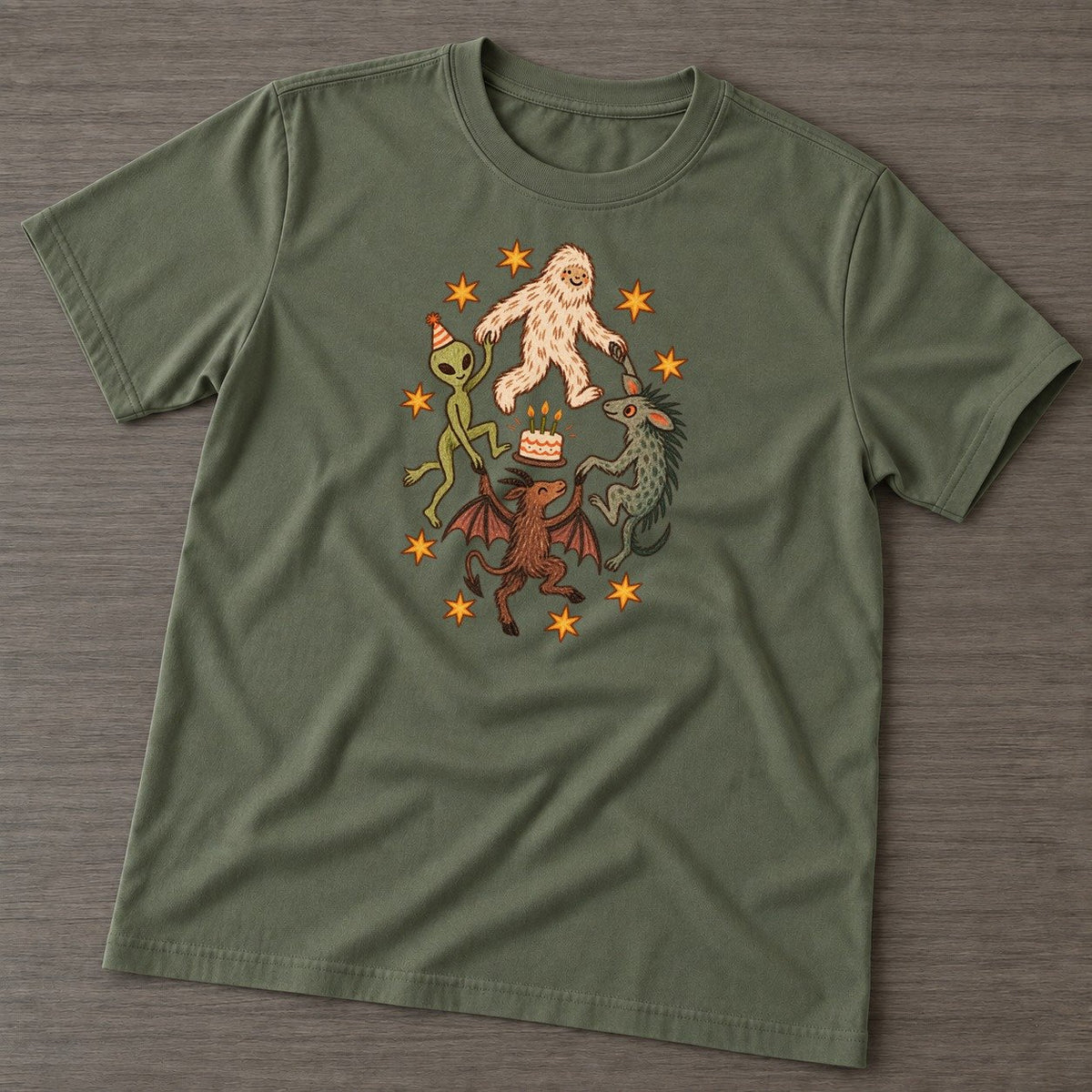 Army Green — front view