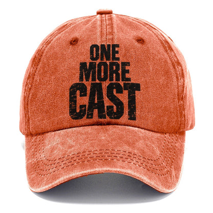 One More Cast Fishing Club Classic Cap – Terracotta Clay