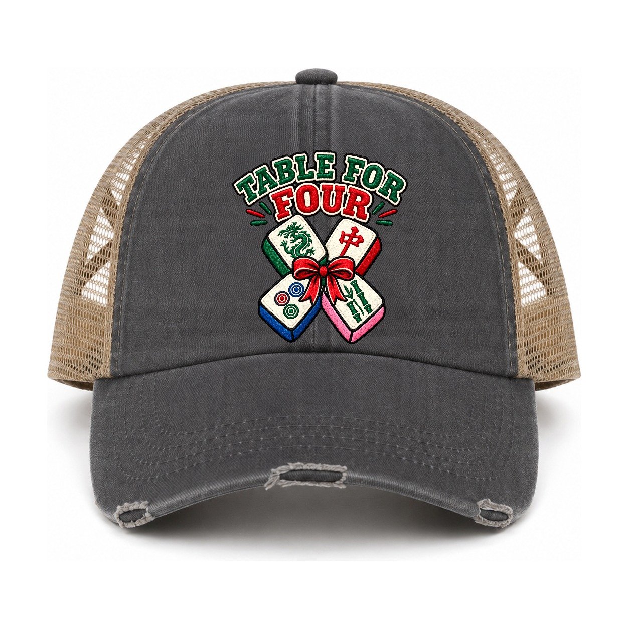 Charcoal-Khaki — front view