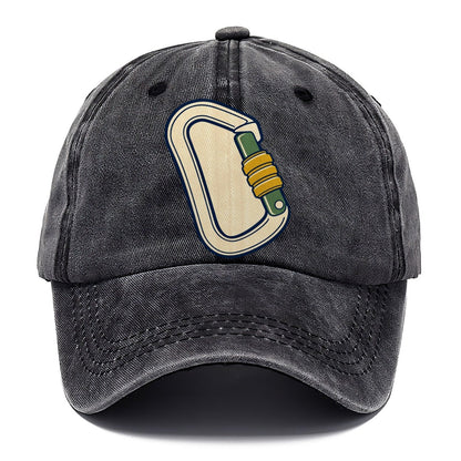 Locking Carabiner Study Rock Climbing Classic Cap – Graphite