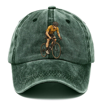 Cyclist Steady Climb Pastimes Companions Classic Cap – Forest Mist