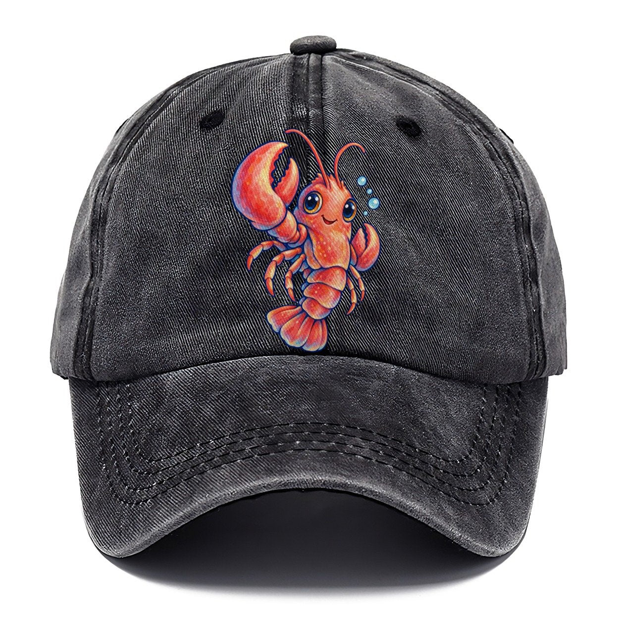 Lobster Three Quarter Float Sea Sprite Classic Cap – Graphite