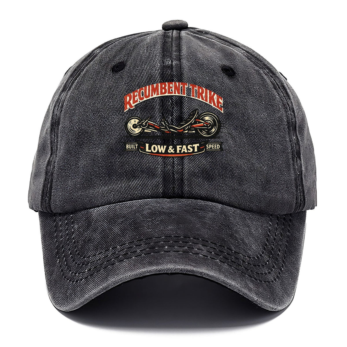 Recumbent Trike Classic Cap – Graphite