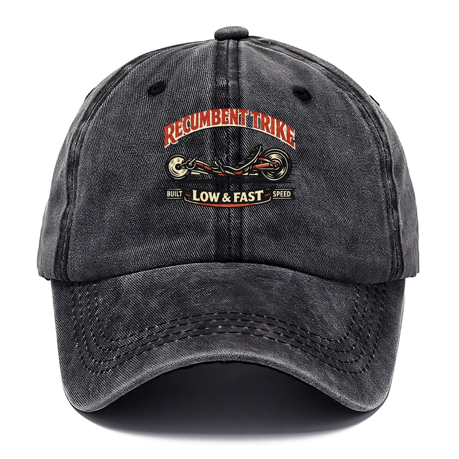 Recumbent Trike Classic Cap – Graphite