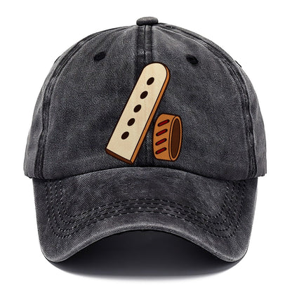 Belt End And Punched Holes Leathercraft Classic Cap – Graphite