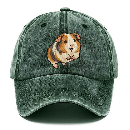 Guinea Pig Happy Hop Small Pet Logos Classic Cap – Forest Mist