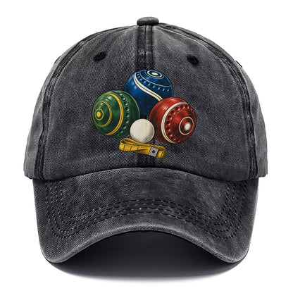 Lawn Bowls And White Jack Australia Cultural Icons Classic Cap – Graphite