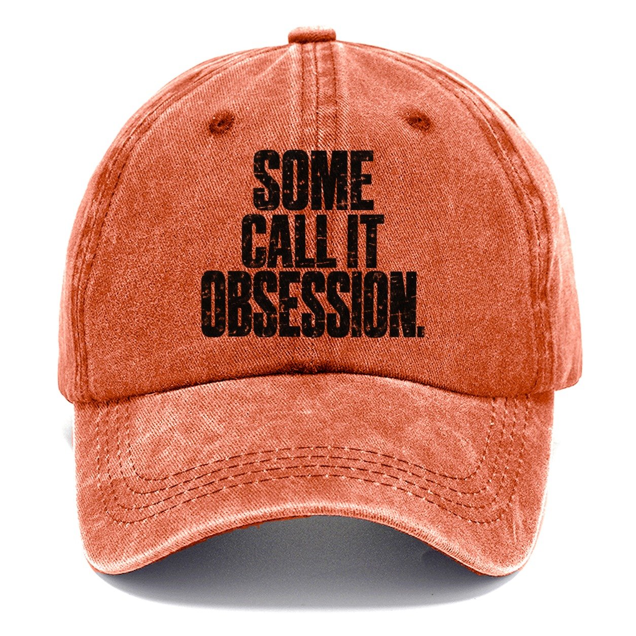 Some Call It Obsession Fishing Club Classic Cap – Terracotta Clay