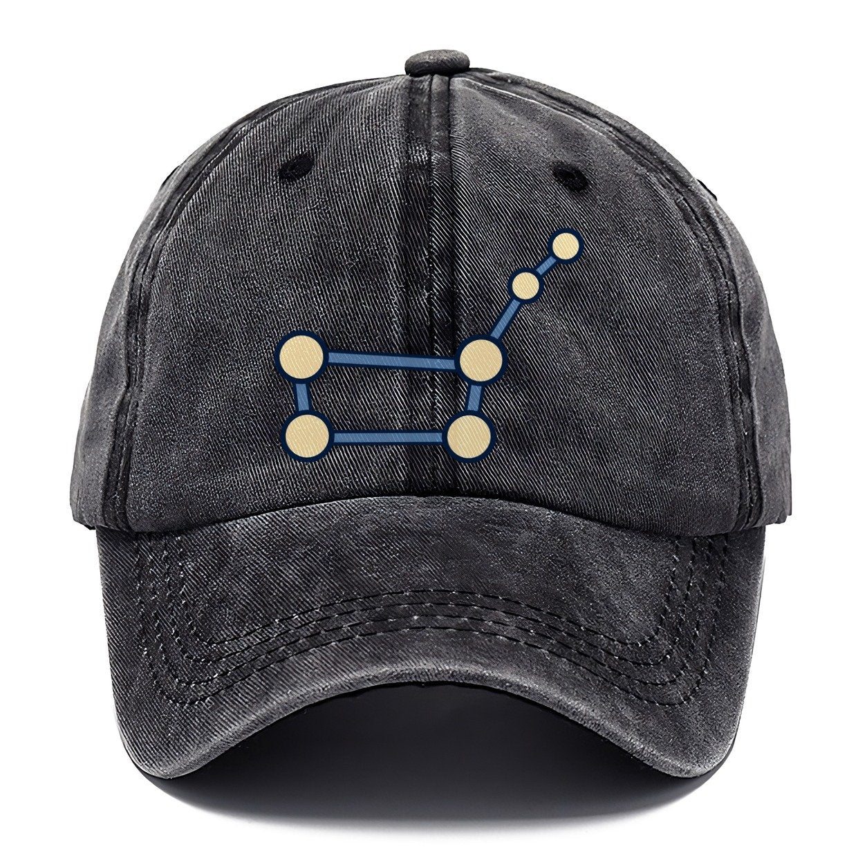 Seven Node Northern Figure Astronomy And Stargazing Classic Cap – Graphite