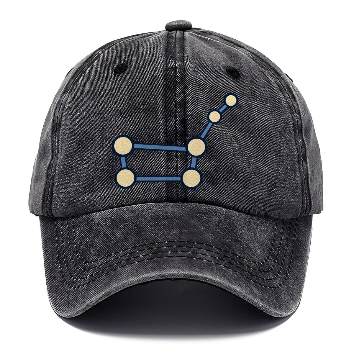 Seven Node Northern Figure Astronomy And Stargazing Classic Cap – Graphite