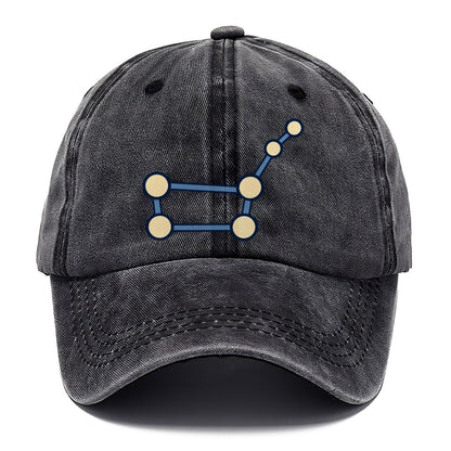 Seven Node Northern Figure Astronomy And Stargazing Classic Cap – Graphite