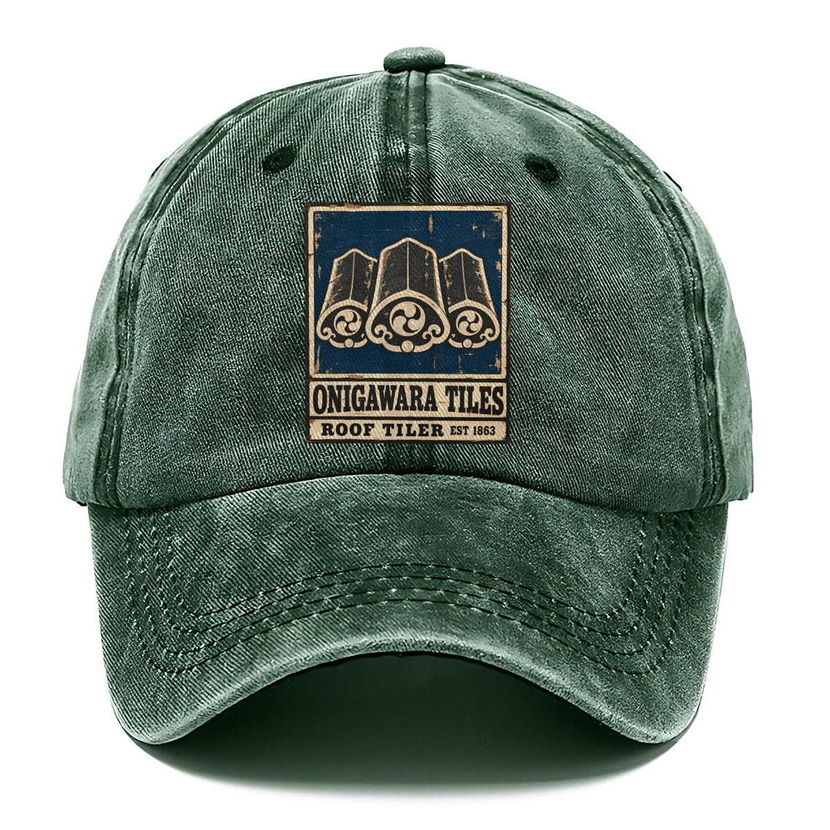 Onigawara Tile Works Noren Trade Co Classic Cap – Forest Mist