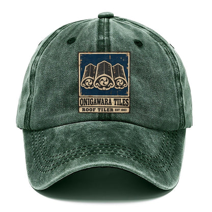 Onigawara Tile Works Noren Trade Co Classic Cap – Forest Mist