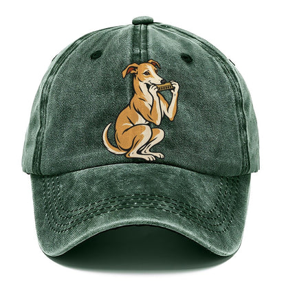 Whippet Blues Harp Sundown Familiars Classic Cap – Forest Mist