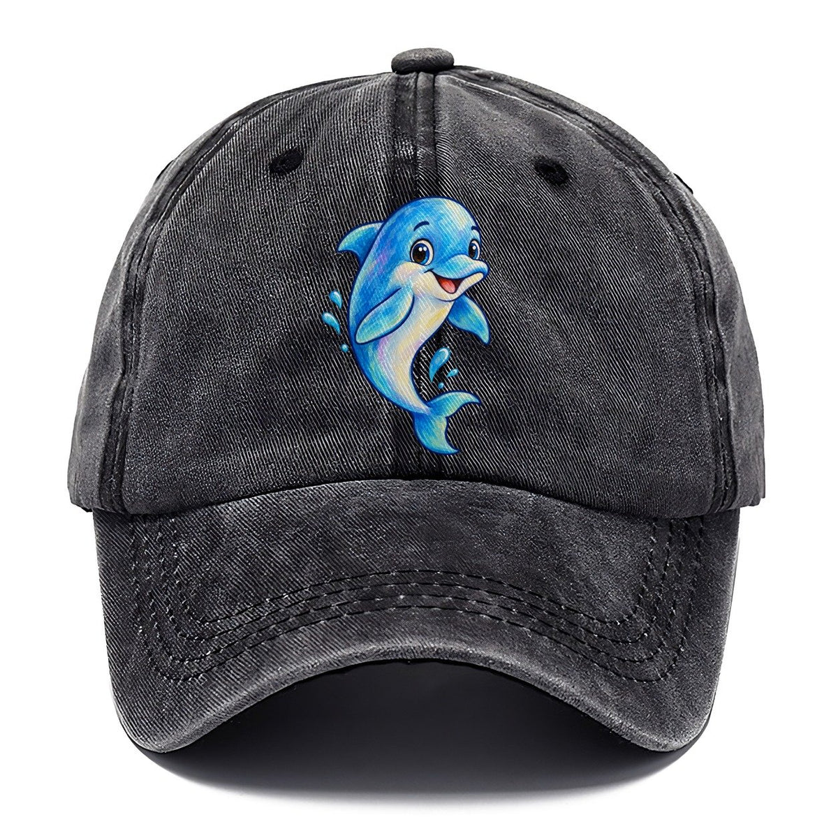 Dolphin Friendly Leap Sea Sprite Classic Cap – Graphite