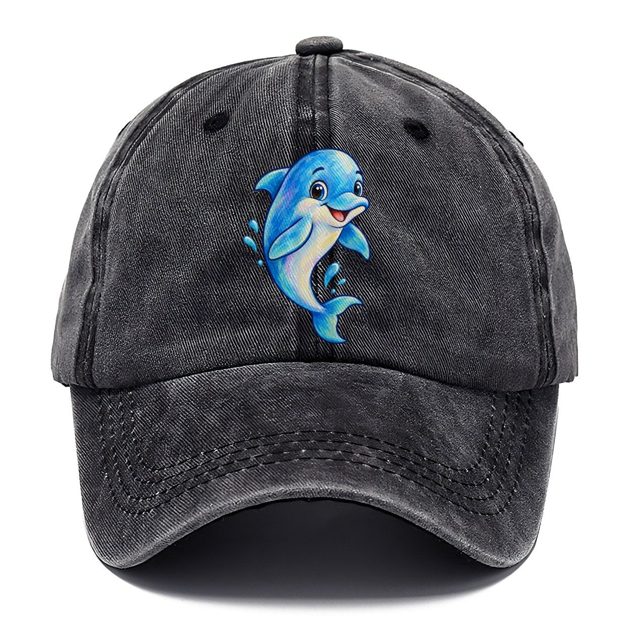 Dolphin Friendly Leap Sea Sprite Classic Cap – Graphite