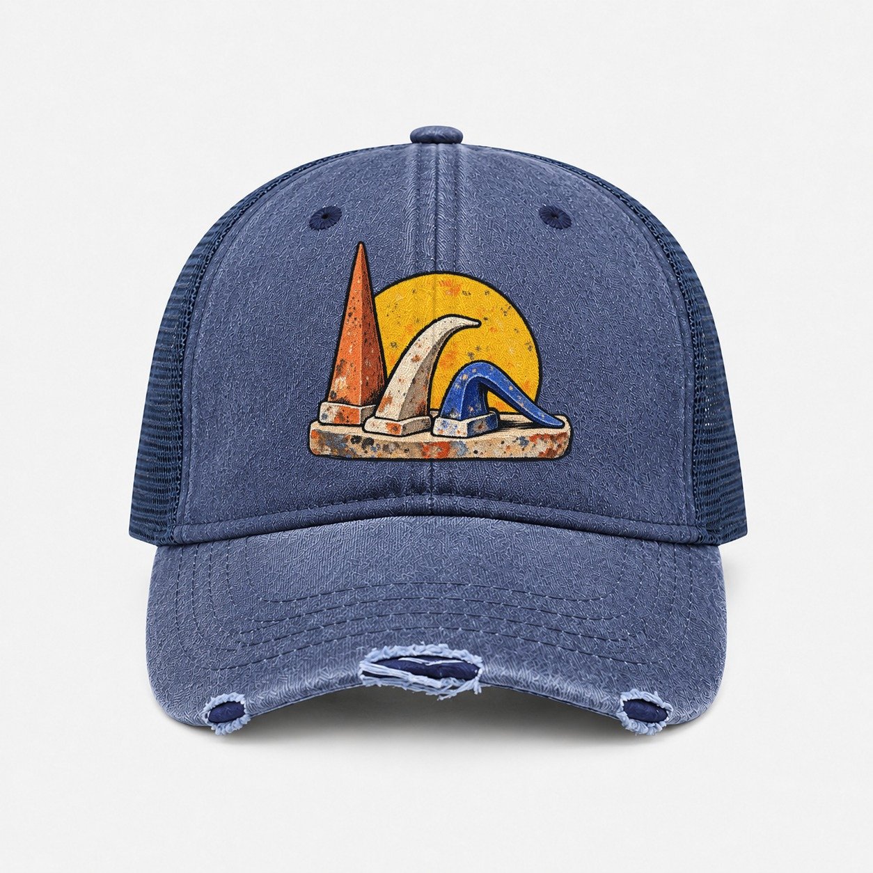 Navy — front view
