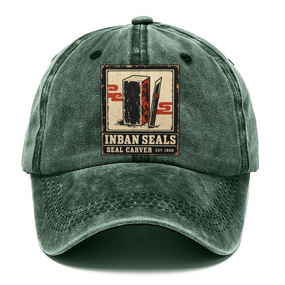 Inban Seal Carvers Noren Trade Co Classic Cap – Forest Mist