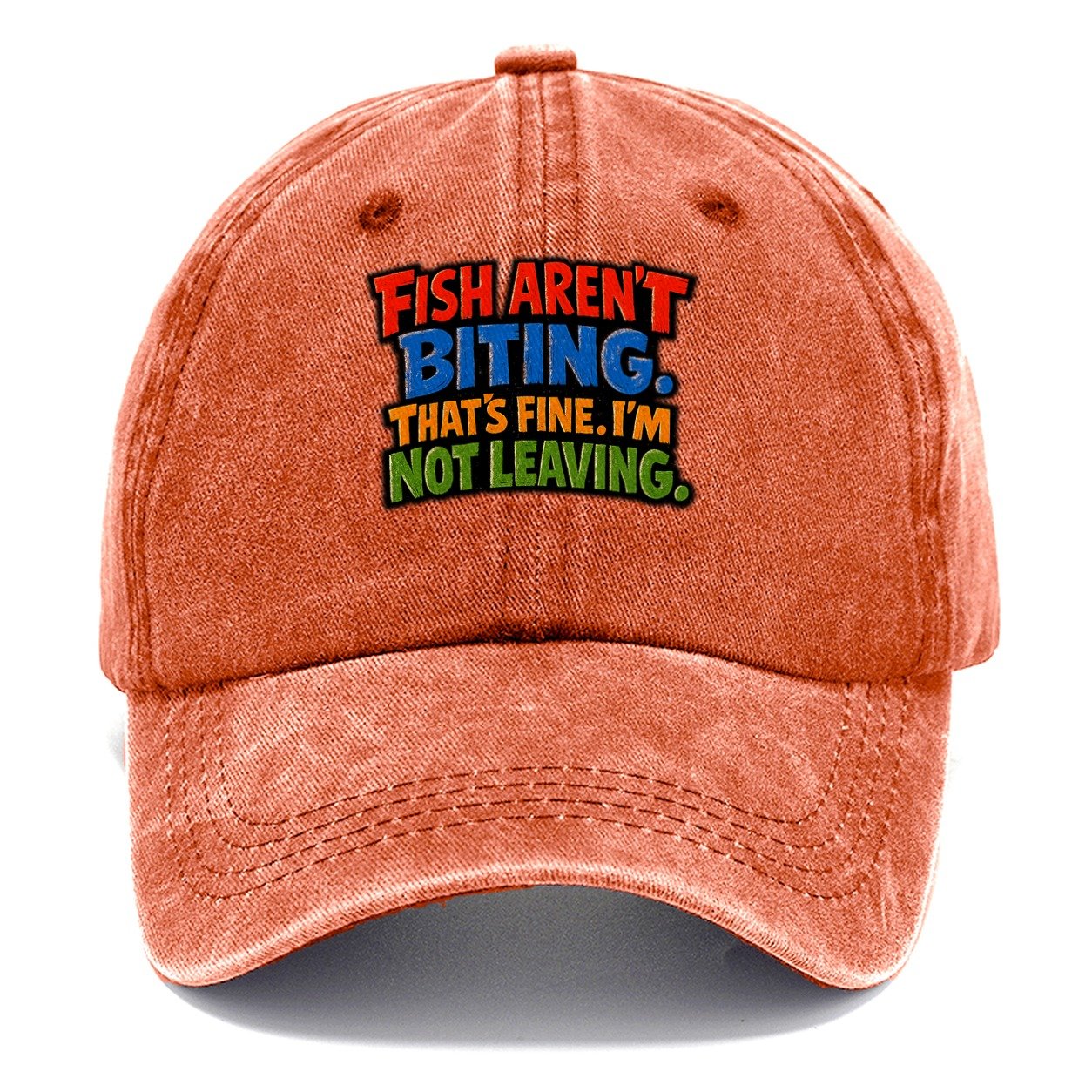 Fishing Bite Classic Cap – Terracotta Clay