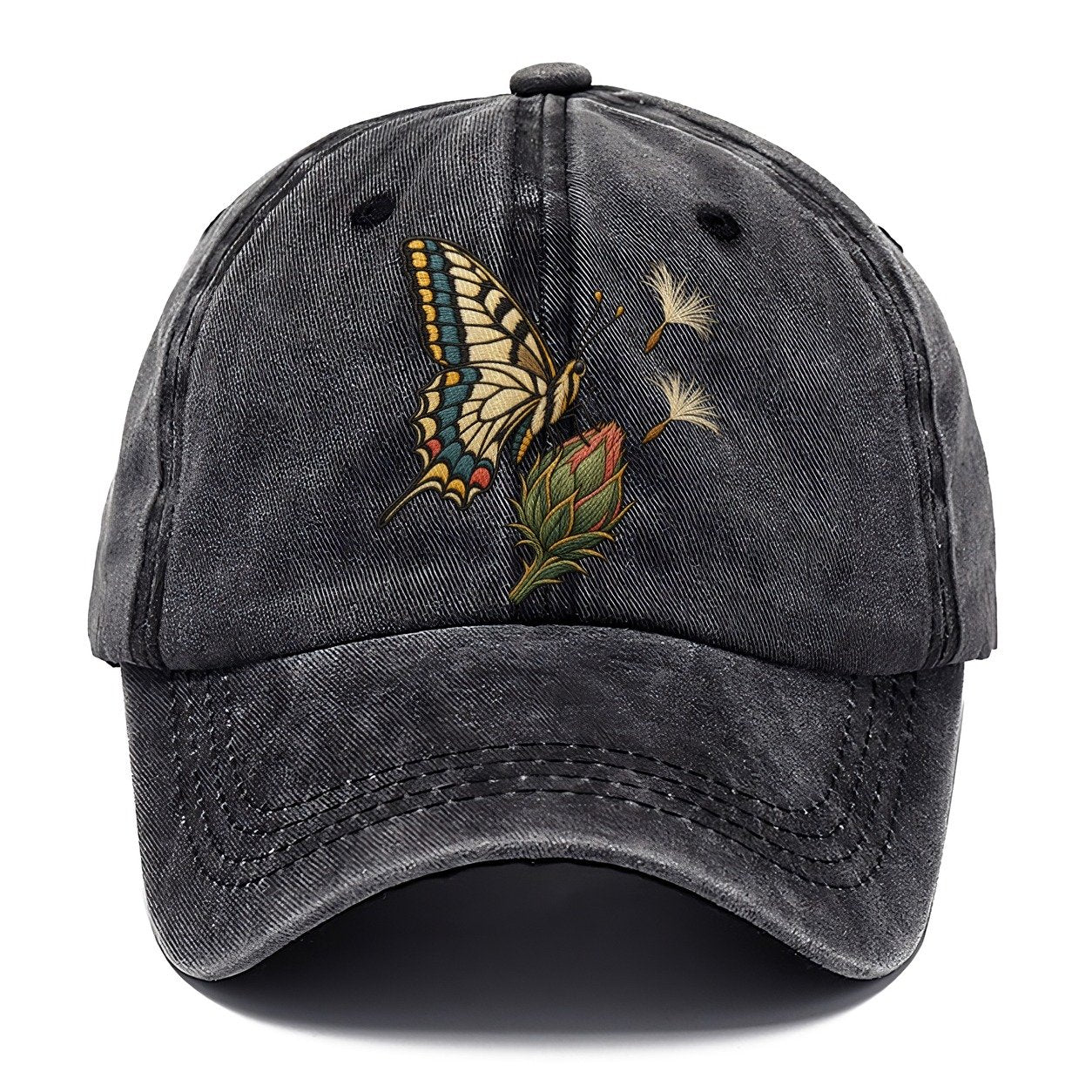 Swallowtail Thistle Rest Gentle Wild Classic Cap – Graphite