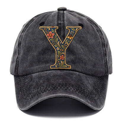 Wildflower Y Monogram Classic Cap – Graphite